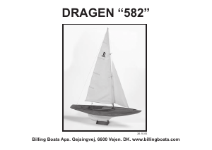 Brugsanvisning Billing Boats set BB582 Boatkits Dragen