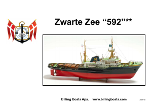 Brugsanvisning Billing Boats set BB592 Boatkits Zwarte zee