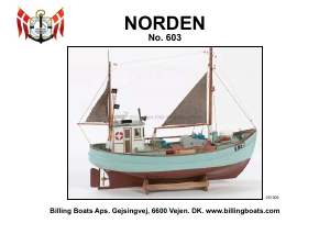 Brugsanvisning Billing Boats set BB603 Boatkits Norden