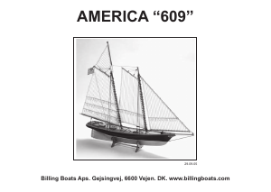 Manual Billing Boats set BB609 Boatkits America