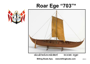 Mode d’emploi Billing Boats set BB703 Boatkits Roar ege