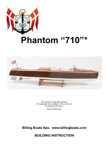 Mode d’emploi Billing Boats set BB710 Boatkits Phantom