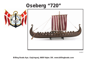 Manual de uso Billing Boats set BB720 Boatkits Oseberg