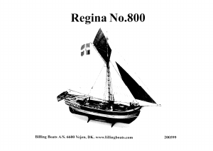 Bedienungsanleitung Billing Boats set BB800 Boatkits Regina