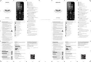 Handleiding TELME T211 Mobiele telefoon