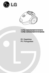 Manual de uso LG V-CP963SDQ Aspirador