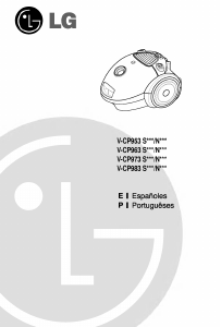 Manual de uso LG V-CP963STQC Aspirador
