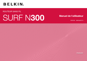 Mode d’emploi Belkin F9K1002 N300 Routeur