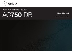 Handleiding Belkin F9K1116 AC750 Router