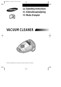 Manual Samsung VC-8920V Vacuum Cleaner