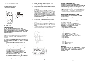 Bedienungsanleitung TS Electronic 45-25111 Stromzähler