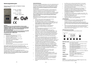 Bedienungsanleitung TS Electronic 45-19811 Zeitschaltuhr