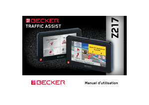 Mode d’emploi Becker Traffic Assist Z 217 Système de navigation