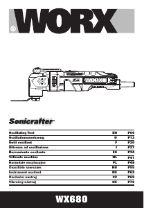 Návod Worx WX679 Multifunkčné náradie