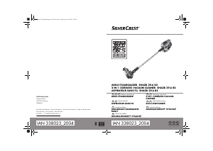 Manual SilverCrest SHAZB 29.6 B2 Vacuum Cleaner