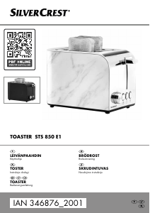 Bedienungsanleitung SilverCrest IAN 346876 Toaster