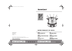 Manual SilverCrest IAN 337325 Fondue