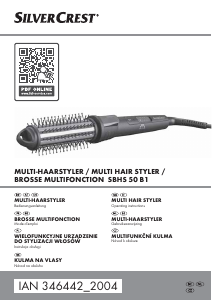 Manual SilverCrest IAN 346442 Hair Styler