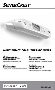 Manual SilverCrest IAN 338571 Thermometer