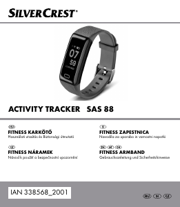 Manuál SilverCrest SAS 88 Tracker aktivitu