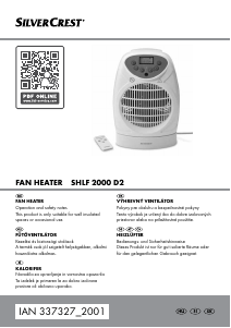 Manual SilverCrest IAN 337327 Heater
