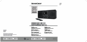 Manual SilverCrest SIRD 14 E1 Radio