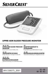 Handleiding SilverCrest IAN 338573 Bloeddrukmeter