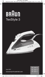 Посібник Braun TS 330 C TexStyle 3 Праска