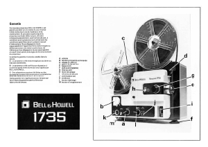 Mode d’emploi Bell & Howell 1735 Projecteur