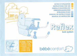 Mode d’emploi Bébé Confort Reflex Chaise haute bébé