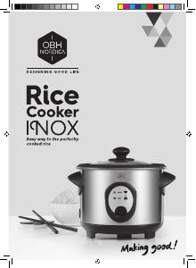 Manual OBH Nordica 6322 Inox Rice Cooker