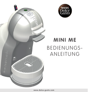 Bedienungsanleitung Krups KP1201.20 Nescafe Dolce Gusto Mini Me Espressomaschine