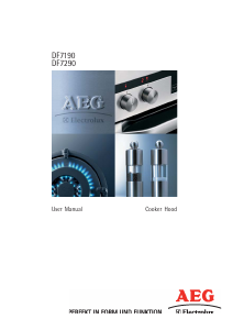 Manuale AEG-Electrolux DF7190 Cappa da cucina