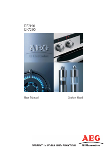 Manual de uso AEG-Electrolux DF7290 Campana extractora