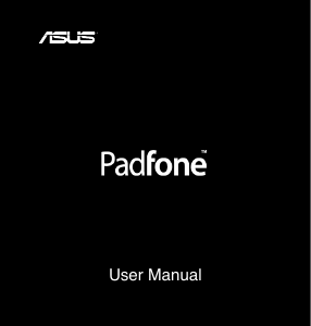 Handleiding Asus PadFone Mobiele telefoon