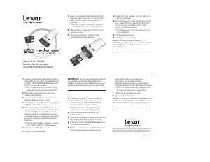 Mode d’emploi Lexar Mediamove Lecteur de cartes