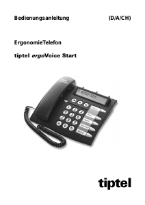 Bedienungsanleitung Tiptel ergoVoice Start Telefon