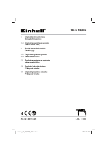 Priročnik Einhell TH-ID 1000 E Rotacijsko kladivo