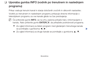 Priročnik Samsung UE50H5000AK LED-televizor