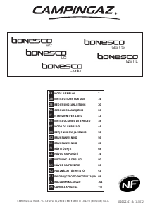 Instrukcja Campingaz Bonesco Junior Grill