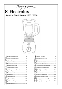 Посібник Electrolux ASB3000 Assistent Блендер