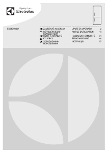 Mode d’emploi Electrolux EN3401AOW Réfrigérateur combiné