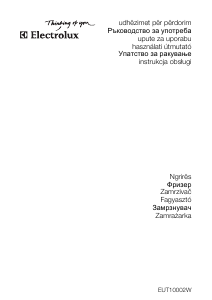 Használati útmutató Electrolux EUT10002W Fagyasztó