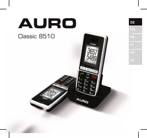 Bedienungsanleitung Auro Classic 8510 Handy