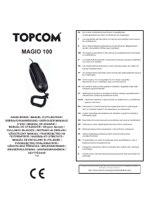 Manual Topcom Magio 100 Phone