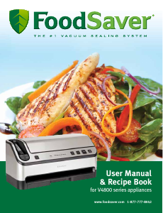 Manual FoodSaver V4800 Vacuum Sealer