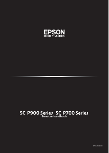 Bedienungsanleitung Epson SC-P700 SureColor Drucker