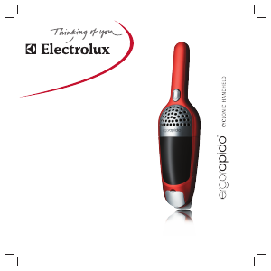 Manuale Electrolux ZB272GF Ergorapido Aspirapolvere a mano