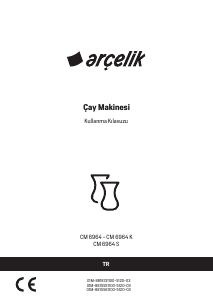 Kullanım kılavuzu Arçelik CM 6964 Çay makinesi