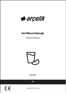 Kullanım kılavuzu Arçelik MS 9057 B-Fit Meyve sıkacağı